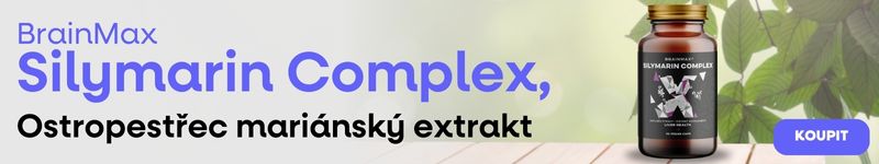 BrainMax Silymarin Complex, Ostropestr╠îec maria╠ünsky╠ü extrakt